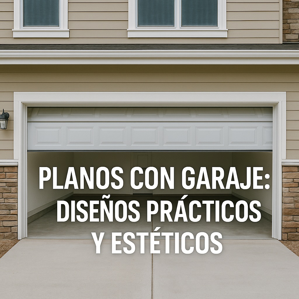Planos con Garaje: Diseños Prácticos y&nbsp;Estéticos